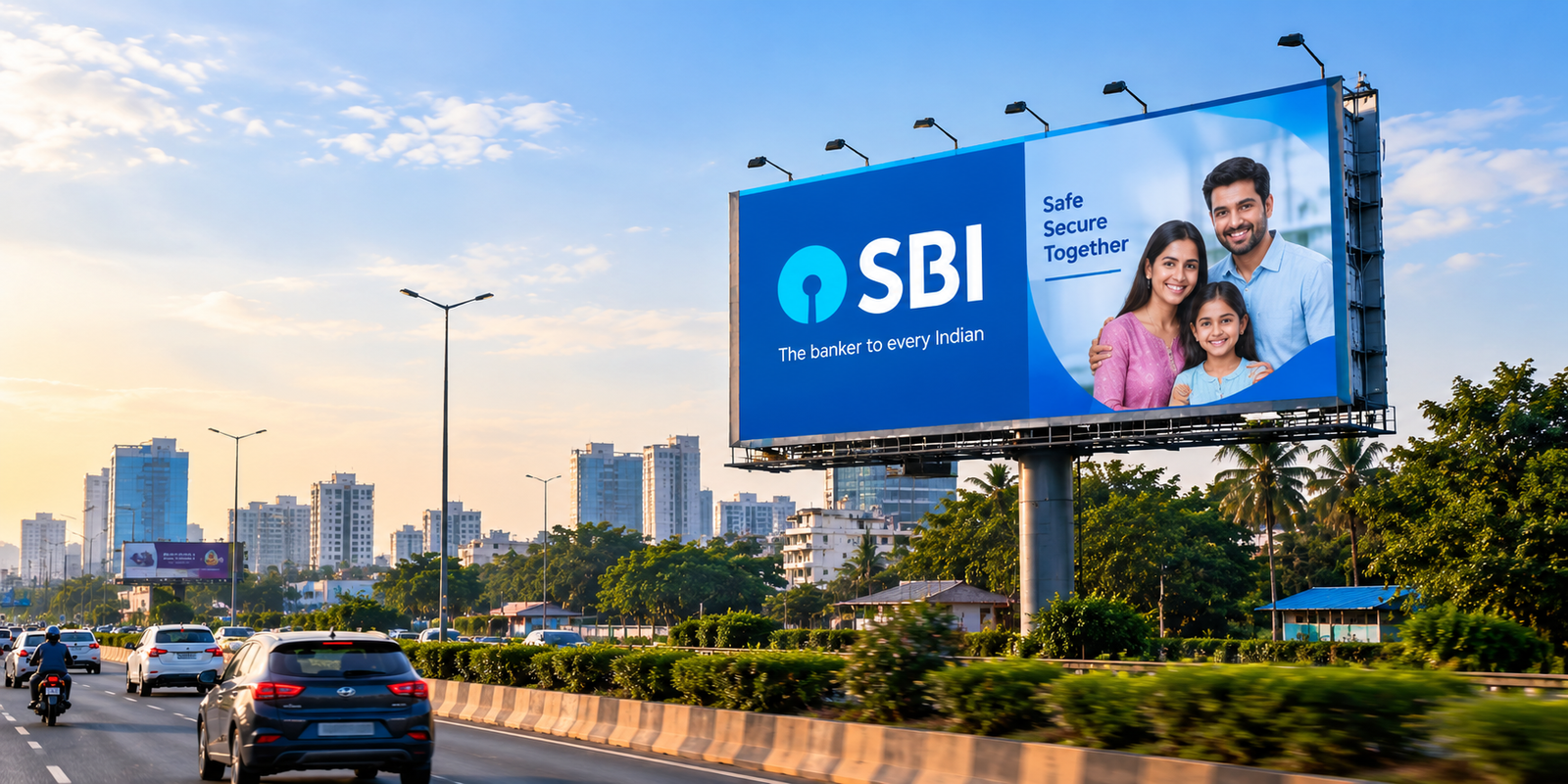 State Bank of India Festive Billboard